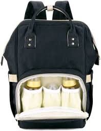 House of Quirk Waterproof Baby Grey Maternity Backpack - Diaper Bag